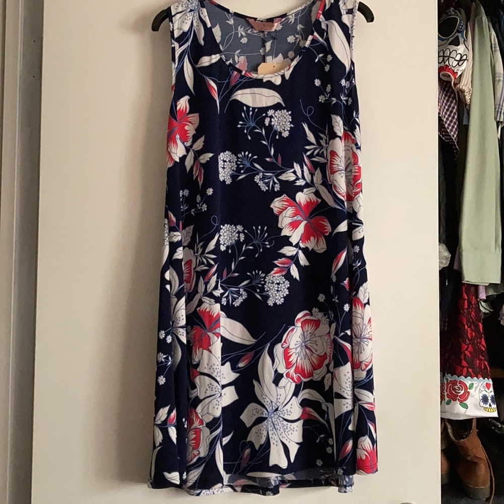 NWT SJS Floral Dress